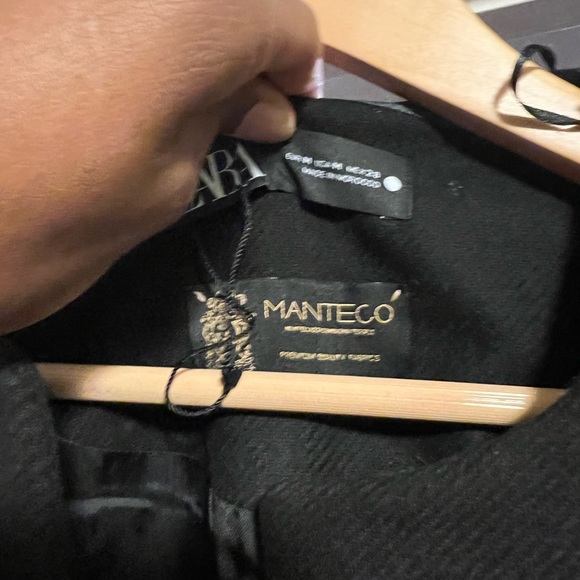 Zara x Italian MANTECO Wool Cape Coat - Picture 10 of 16